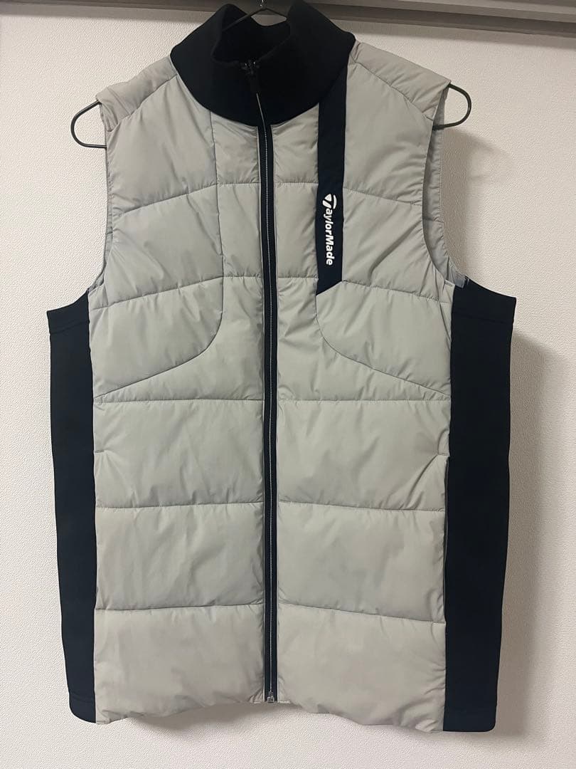 TaylorMade ダウンベスト グレー/ネイビー