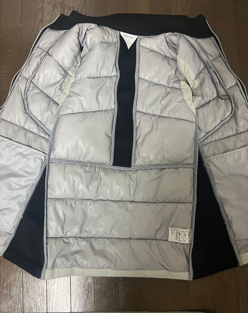 TaylorMade ダウンベスト グレー/ネイビー