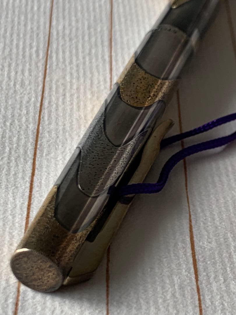 極めて希少 プラチナ Riviere シルバー 万年筆 18K