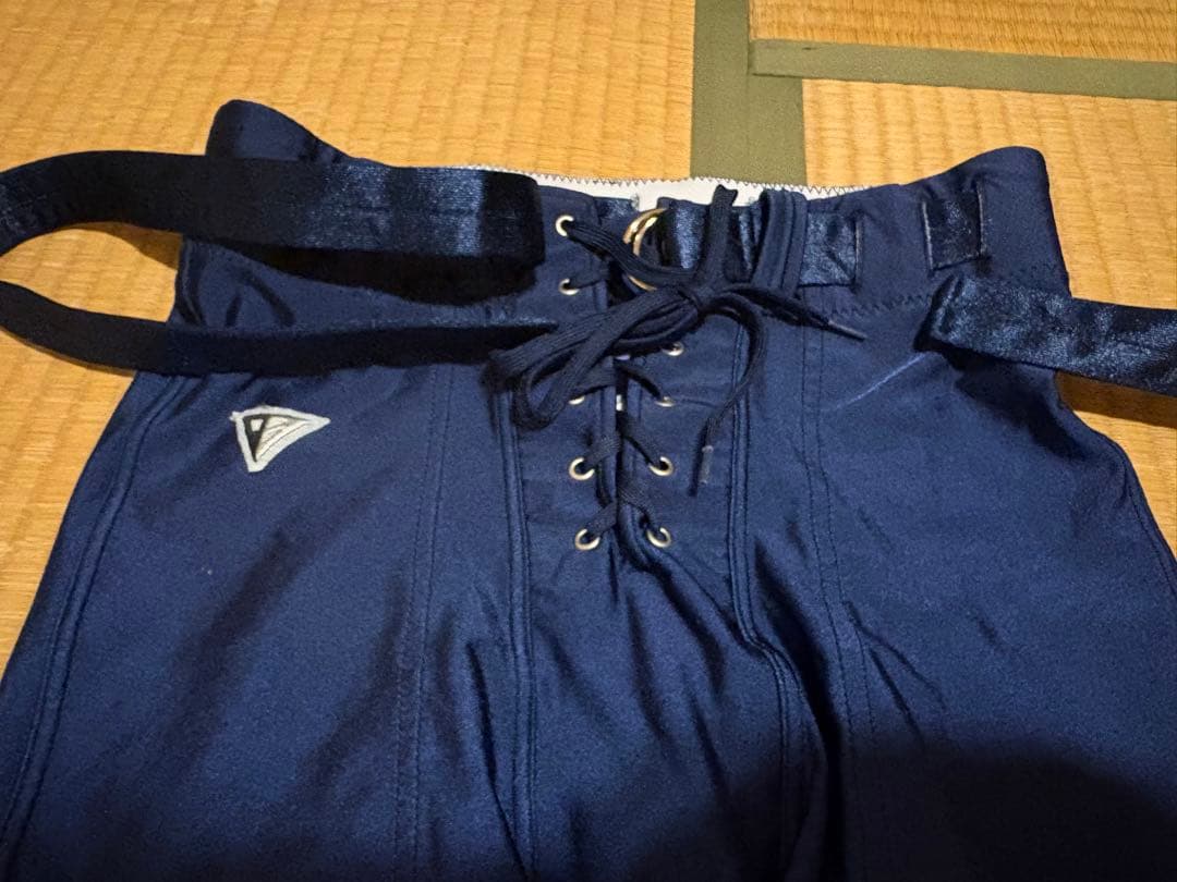 アメリカンフットボールパンツ ネイビー・ホワイト サイズ36