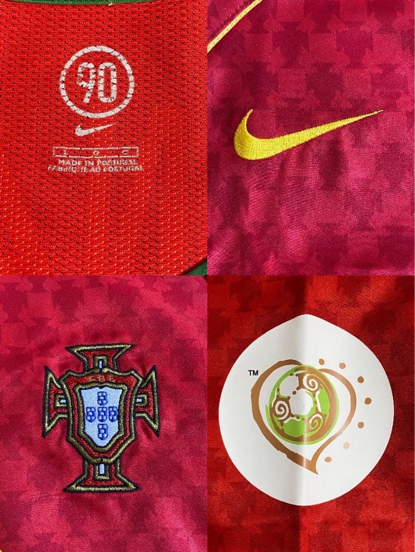 『正規品』ポルトガル代表 2004 クリスティアーノ・ロナウド ユニフォーム