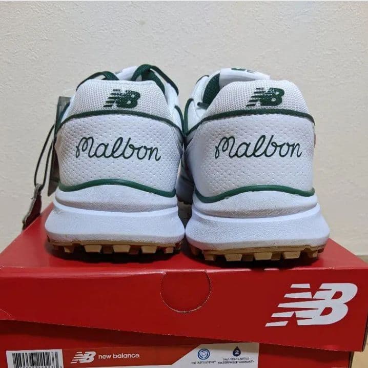値下げ ニューバランス MALBON GOLF X 997Gホワイト 26.0