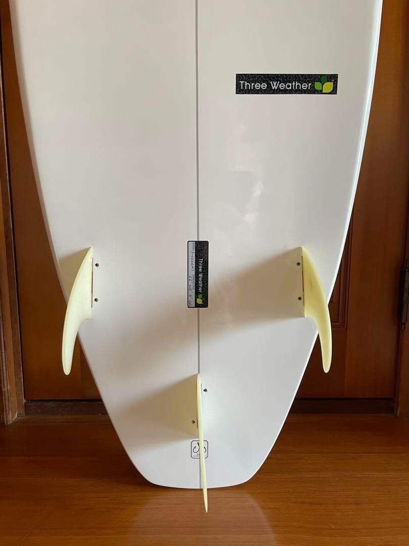 【美品】サーフボード スリーウェザー ショート フィンカバー付き 手渡し 初心者