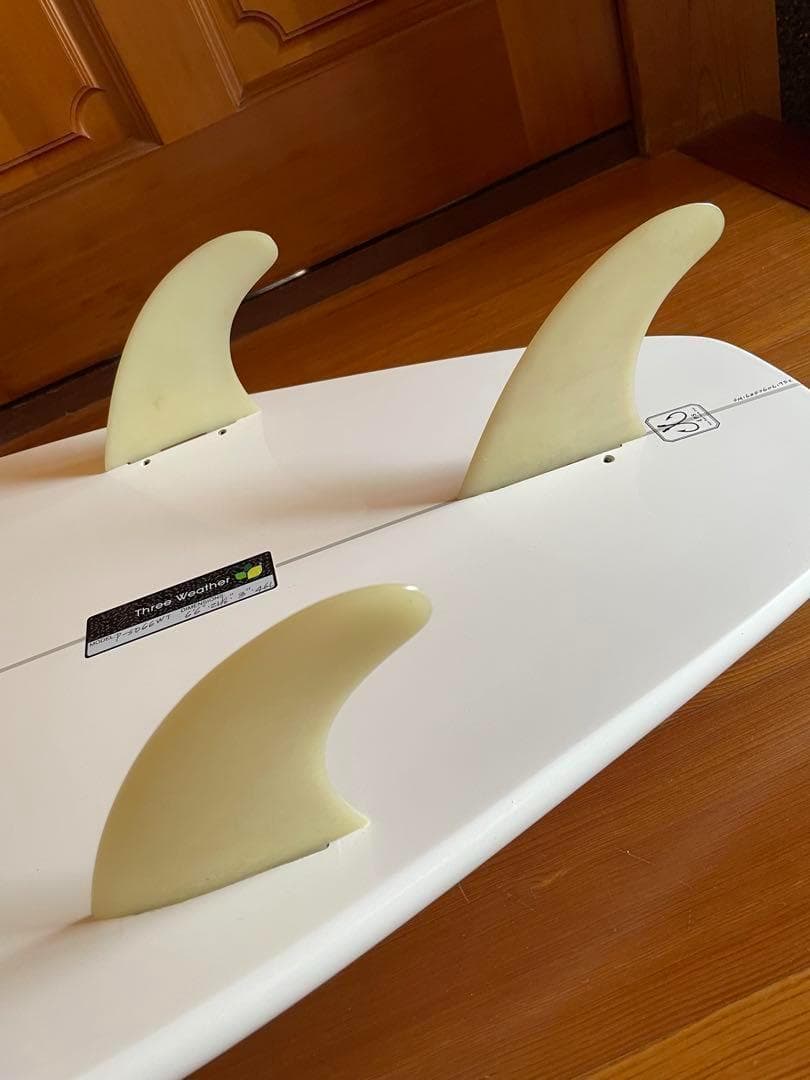 【美品】サーフボード スリーウェザー ショート フィンカバー付き 手渡し 初心者