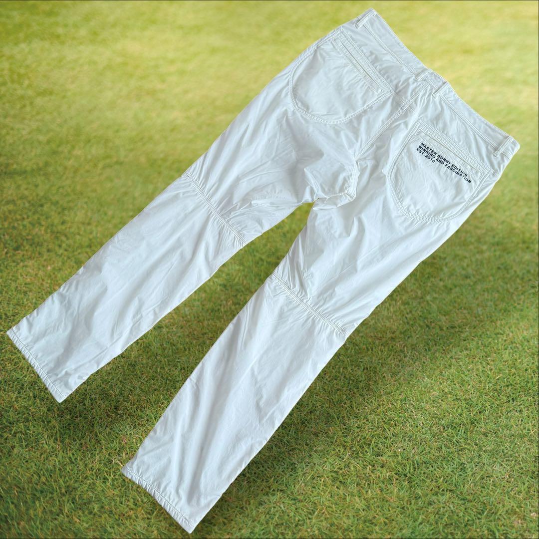 未使用級　マスターバニー　パンツ　白　ホワイト　6 XL〜XXL相当 ストレッチ