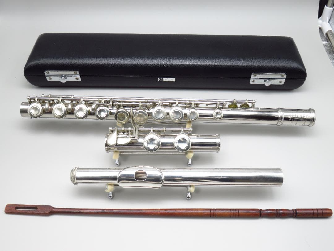 メンテナンス済　フルート　頭部管銀製　オールド ムラマツ　Muramatsu