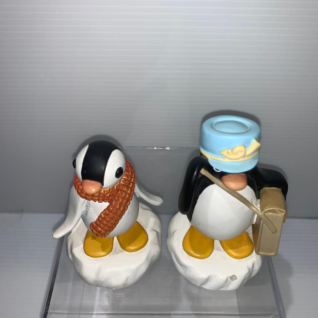 ピングー　PNIGU 陶器 フィギュア　郵便配達　レトロ　まとめ売り