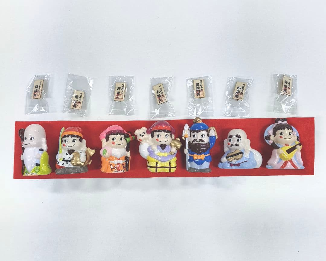 【陶器製】開運ペコポコ七福神