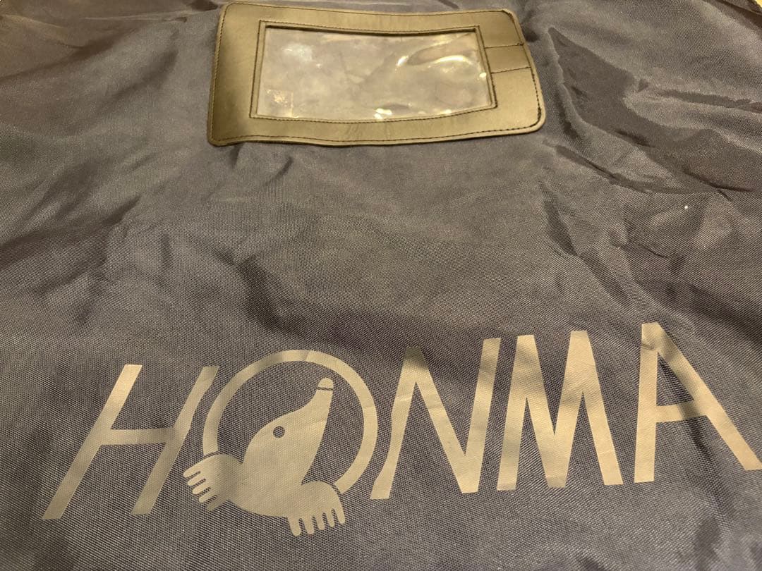 【美品／即購入OK】 ONOFF キャディバッグ＋本間トラベルカバー（紺色）付き