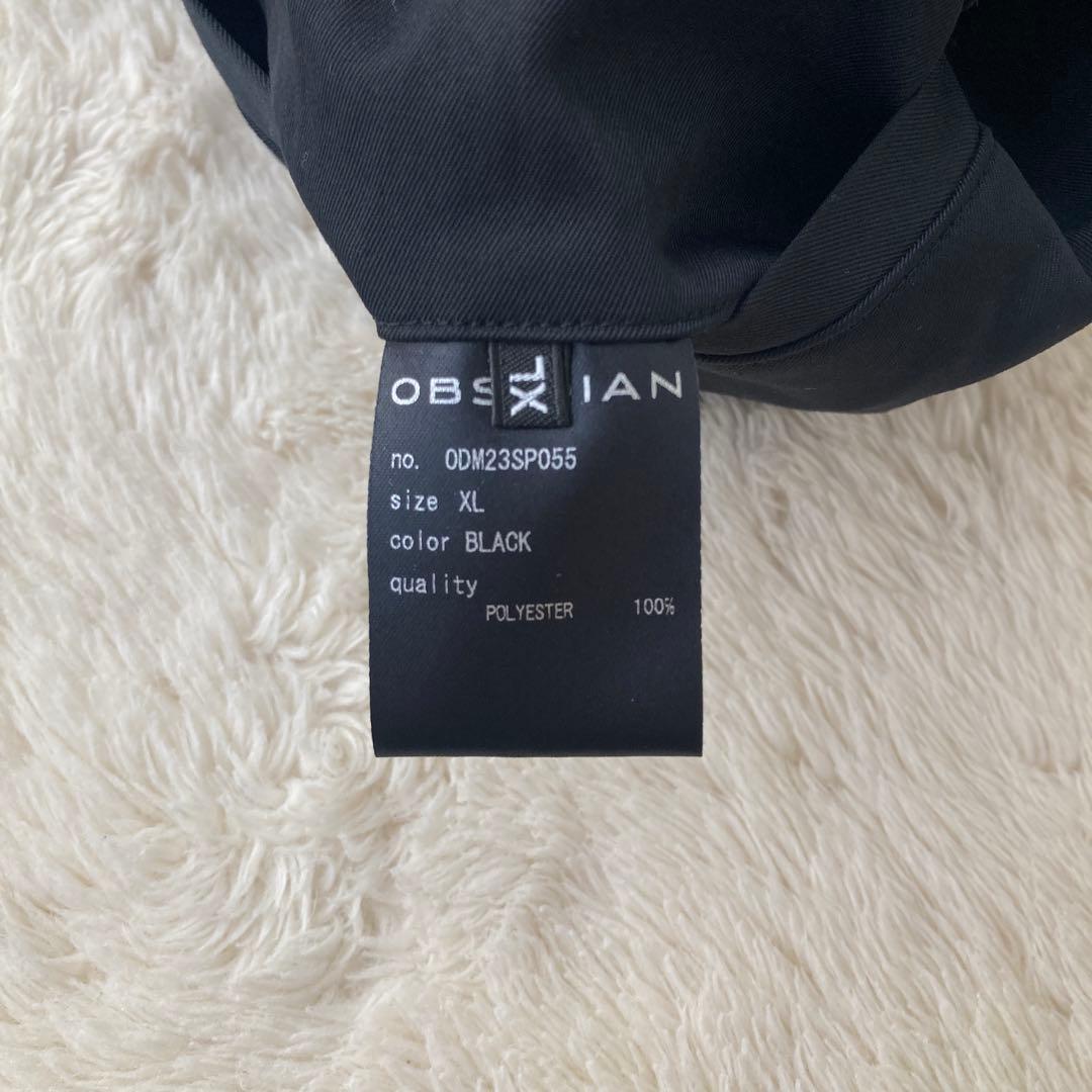 OBSIDIAN オブシディアン　ストレッチ　ゴルフパンツ　ブラック　XL