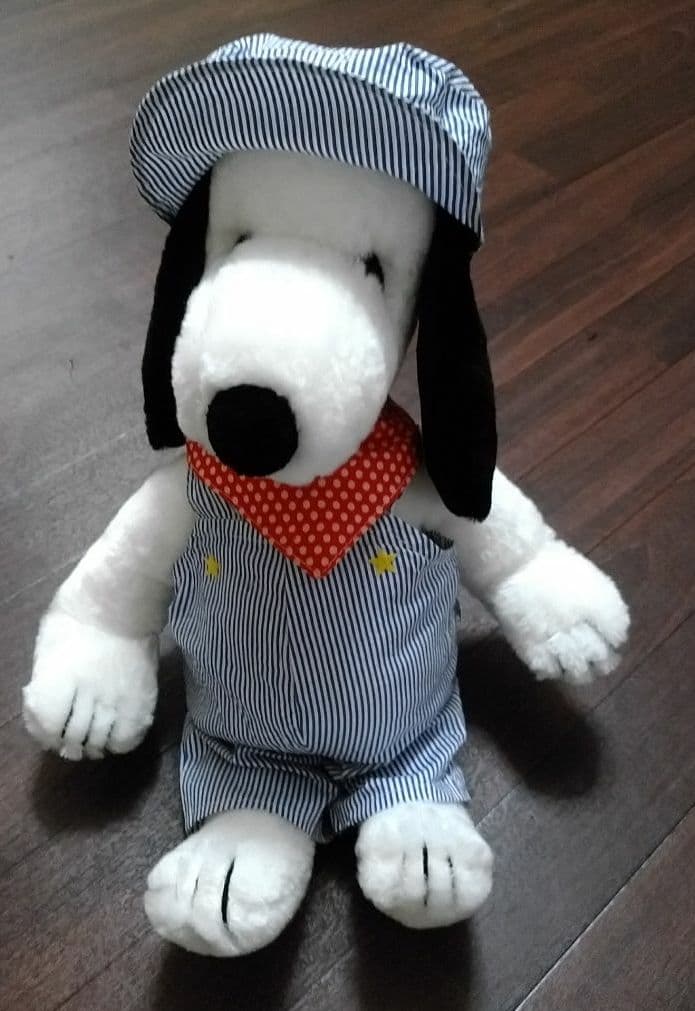 スヌーピー 1968年 エンジニア レア ヴィンテージ ぬいぐるみ