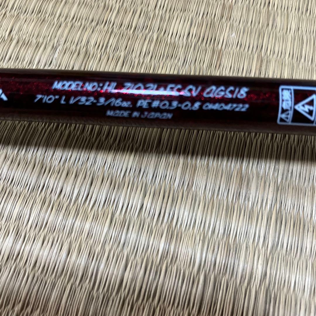 Daiwa HARTLAND 冴掛7102L FS-SV AGS18