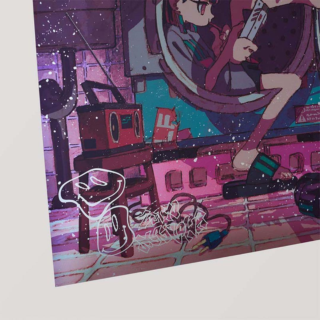 ずっと真夜中でいいのに　HP TOP メタリックポスター　未開封