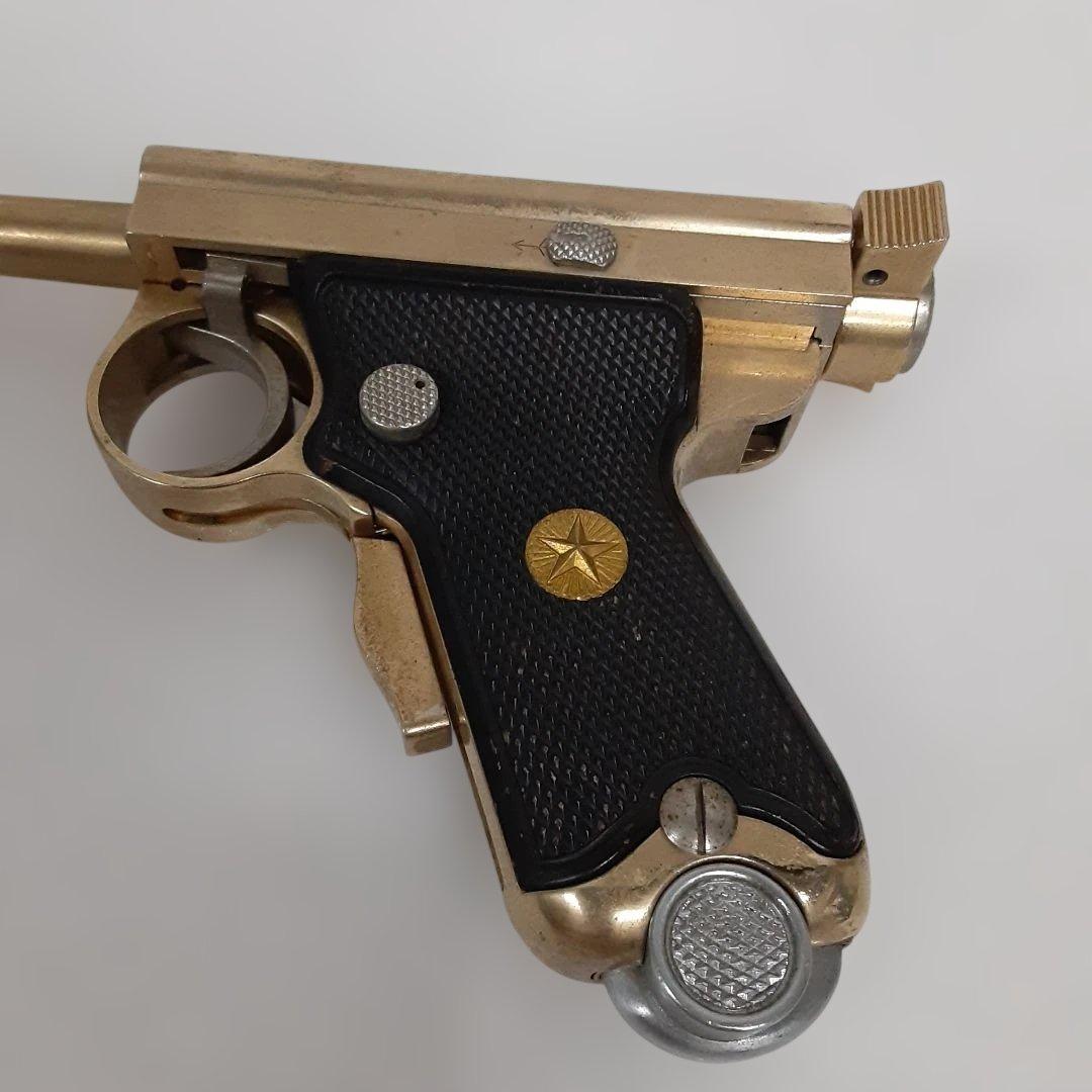 南部式小型自動拳銃 ベビーナンブ 御賜 モデルガン ジャンク　0201-012