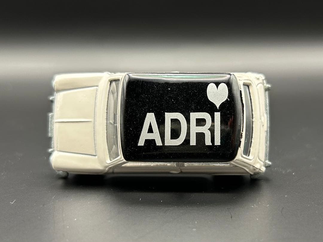 tomica ミニクーパー アップルマン　白　日本製　トミカ　ミニカー