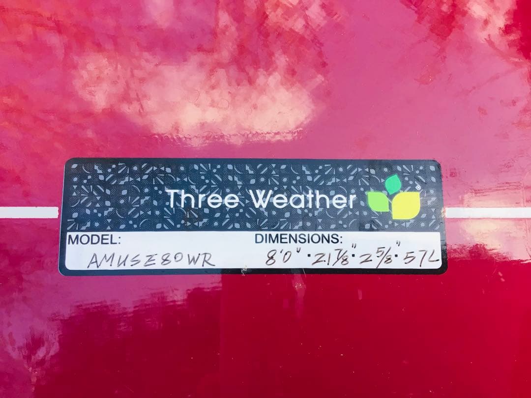 ◉スリーウェザー AMUSE 全長243cm〓8ft ハードケースつき 極上美品