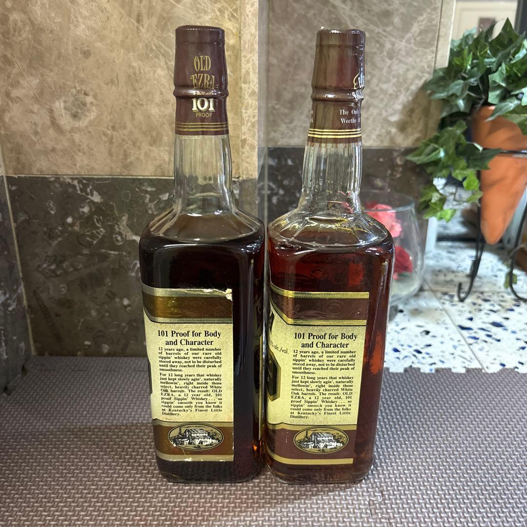 オールドエズラ12年 バーボンウイスキー 750ml ２本