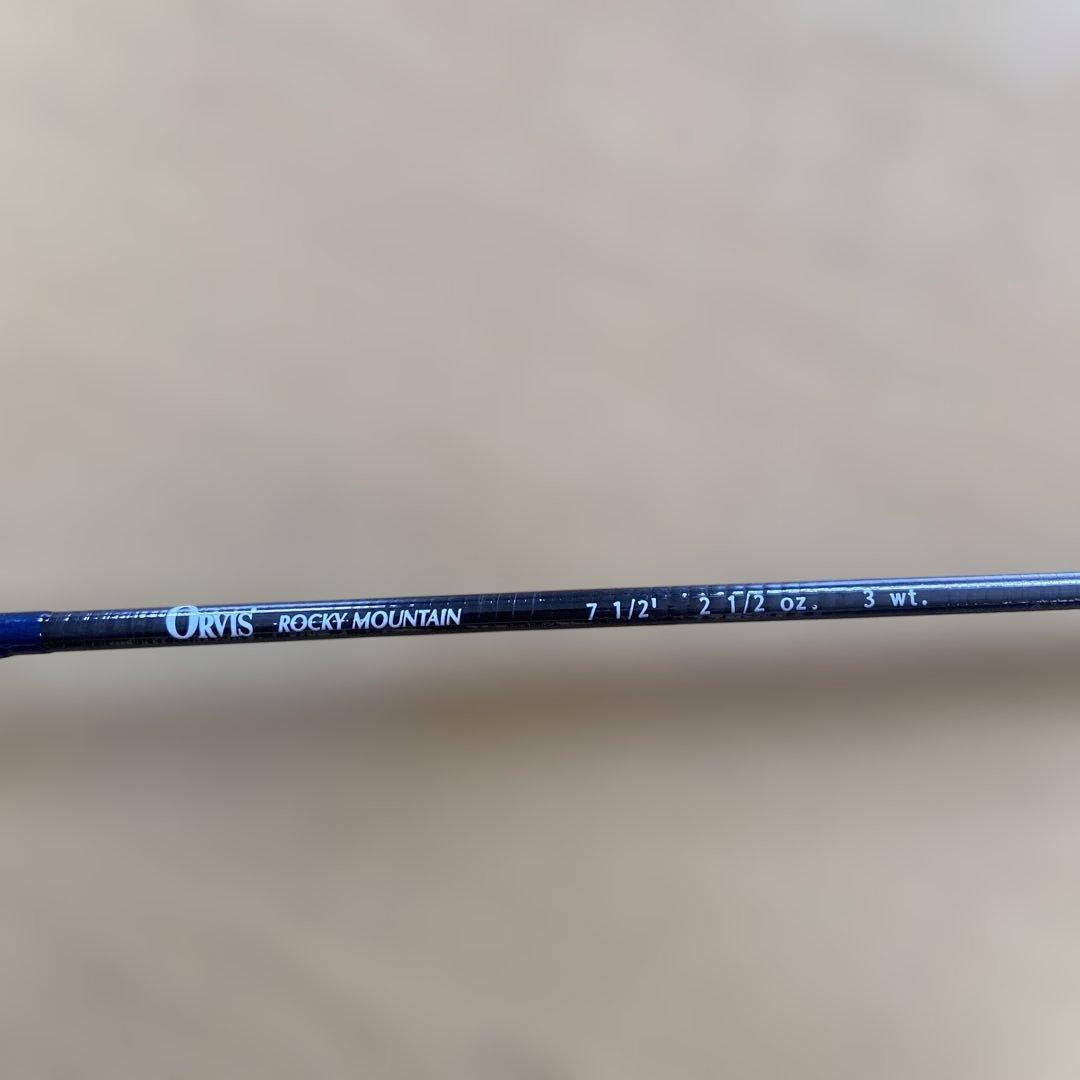 ORVIS ROCKY MOUNTAIN オービス　フライロッド 7' 1/2\"