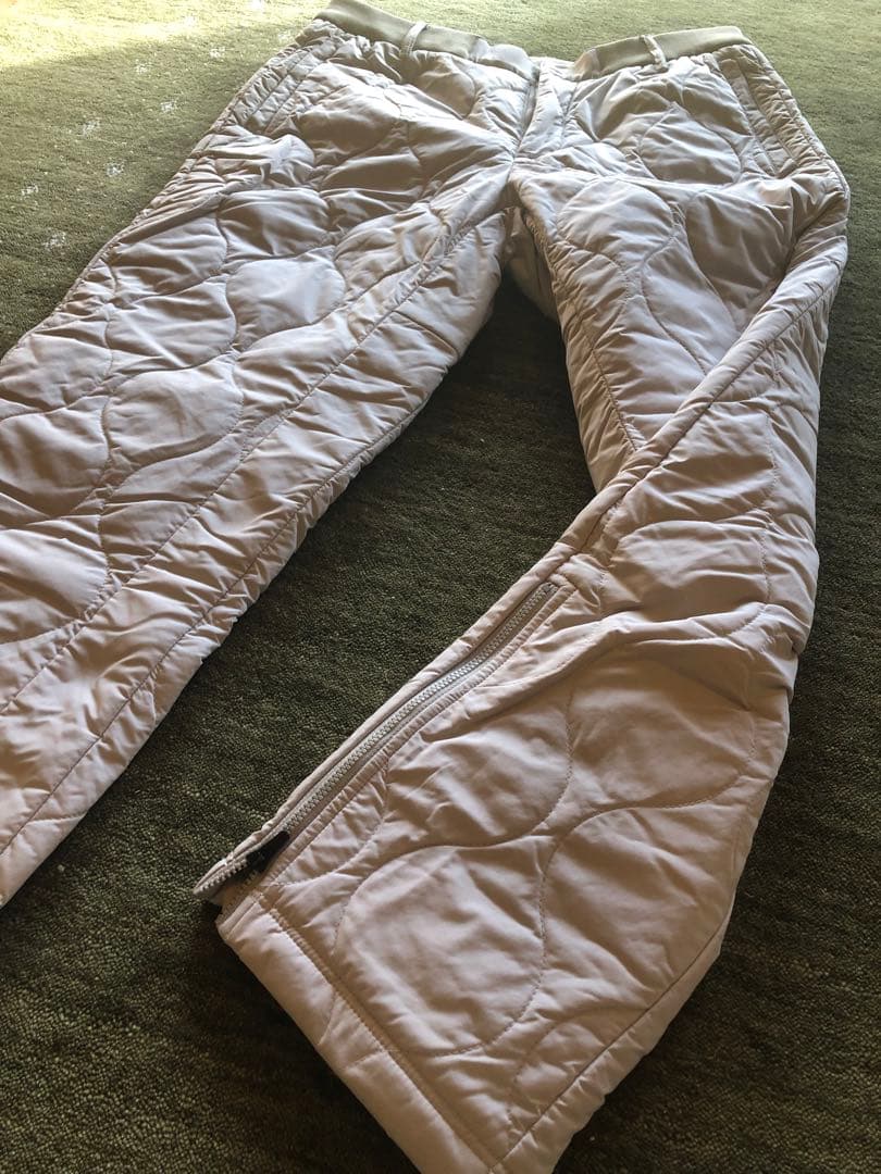 UNITED ARROWS GOLF キルティングパンツ ベージュ