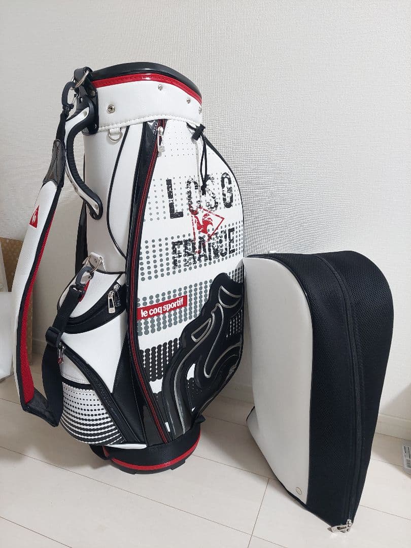 【美品】ルコックスポルティフゴルフキャディーバック