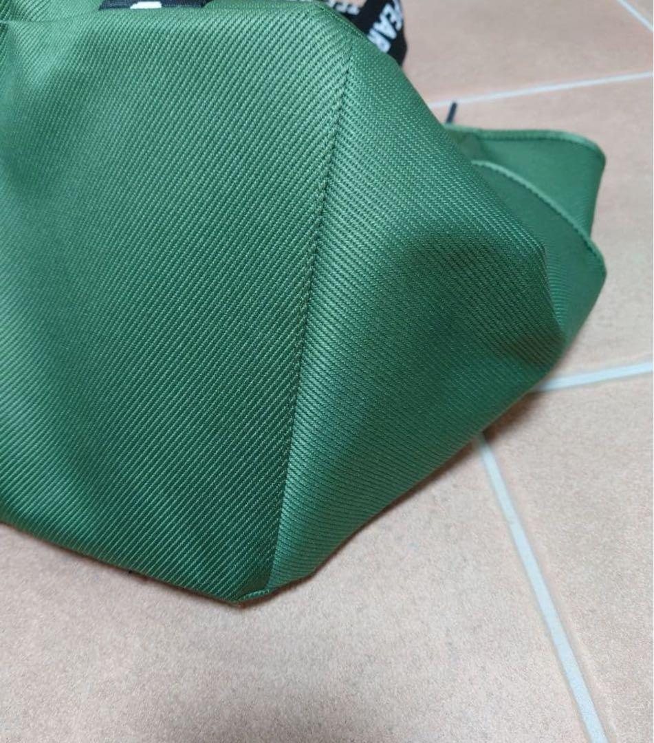 正規品中古美品レア限定カラーパーリーゲイツロッカーバック渋めグリーン