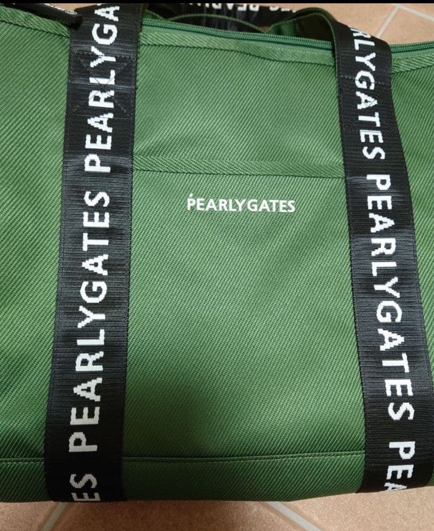 正規品中古美品レア限定カラーパーリーゲイツロッカーバック渋めグリーン
