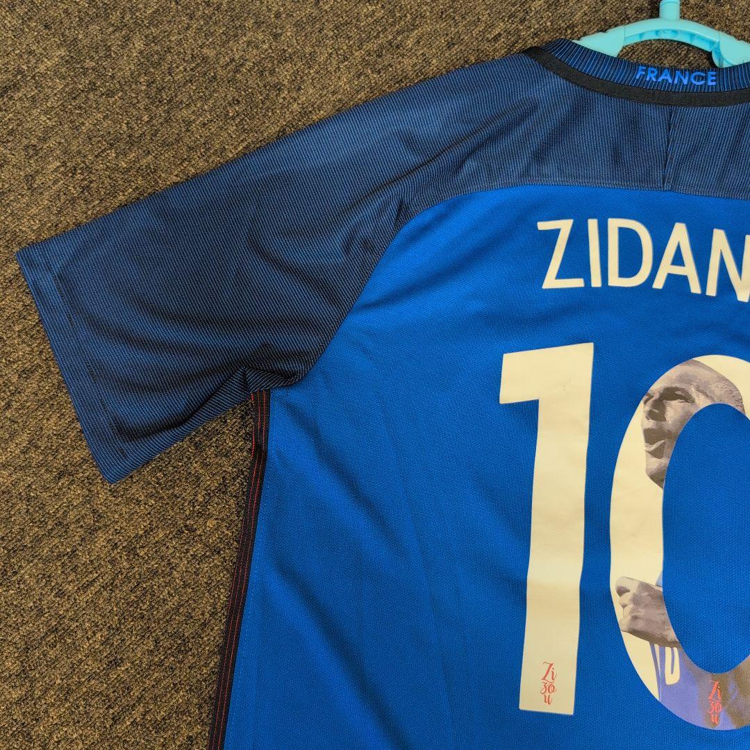 サッカーフランス代表ユニフォーム 背番号10 ジネディーヌ・ジダン 2016年