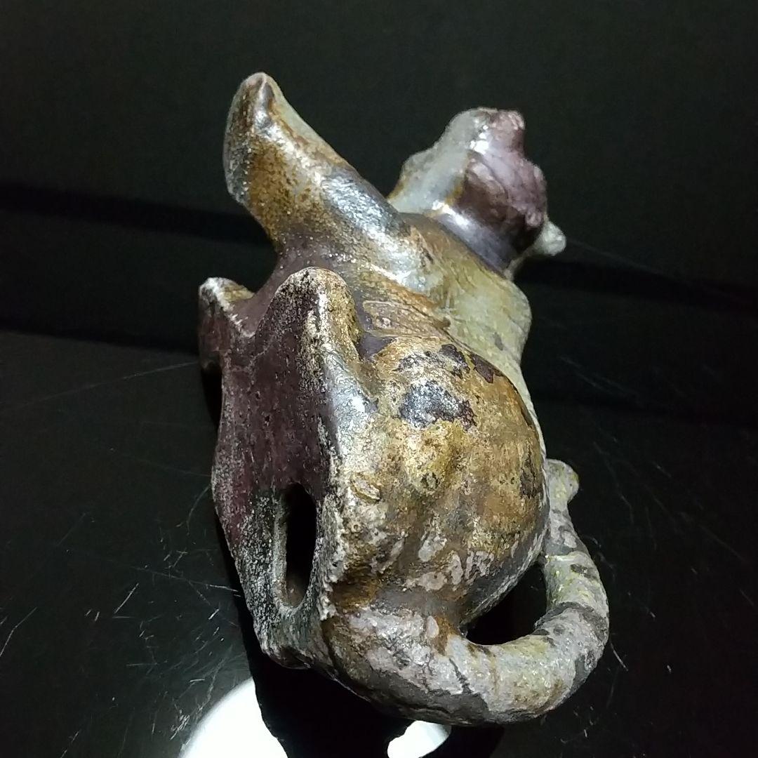 【備前焼 虎】Bizen ware tiger figurine (送料込み)