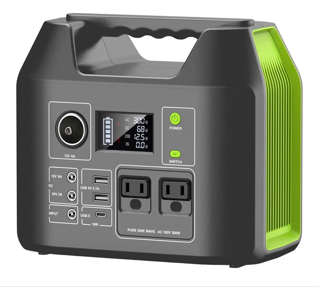 Powkey ポータブル電源 407Wh/110000mAH