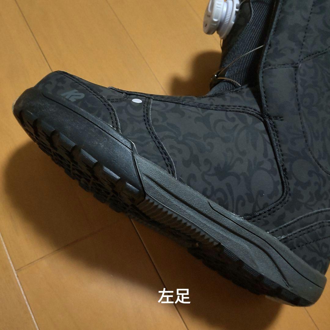 K2 ミンク ボア 田中幸モデル レディース スノーボードブーツ 23.5