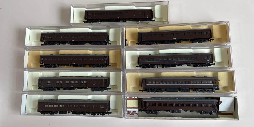 Ｎゲージ ￼ 旧国鉄　￼客車９両セット
