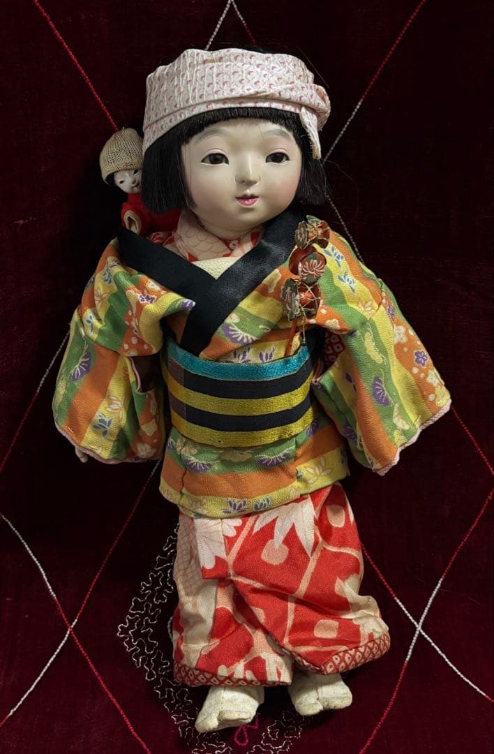 市松人形 樫村瑞観 自由人形 日本人形 ビスクドール 和人形