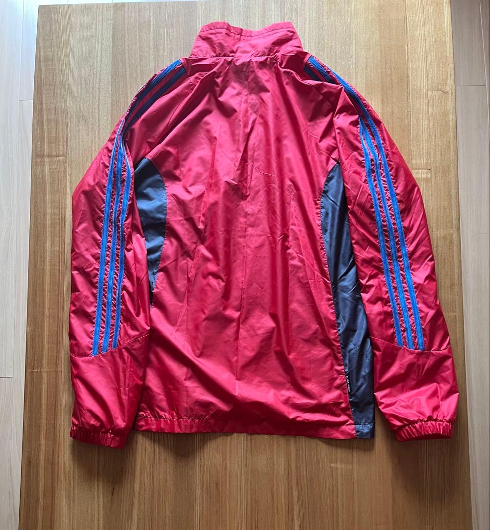 〈新品〉adidas アディダス メンズ セットアップ レッド×グレー×ブルー