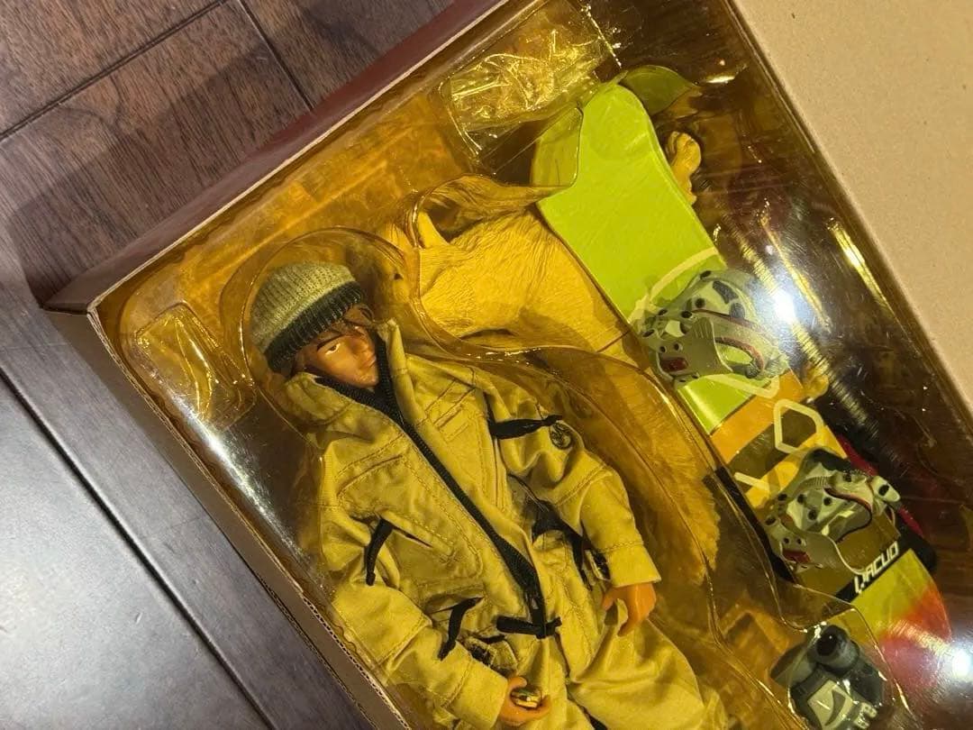 FULLTIMEeBAYER1/6 可動スノーボーダー&ドッグフィギュア