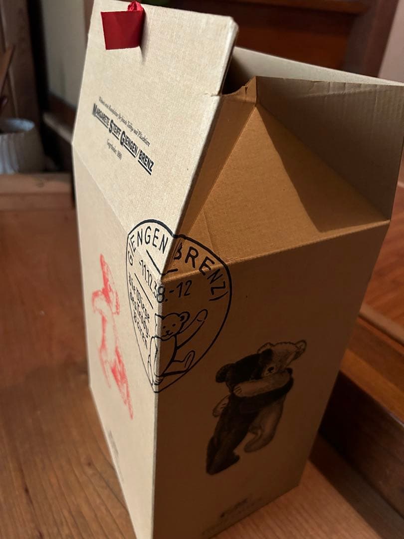 シュタイフ　子鹿ぬいぐるみ　ドイツシュタイフ箱付き