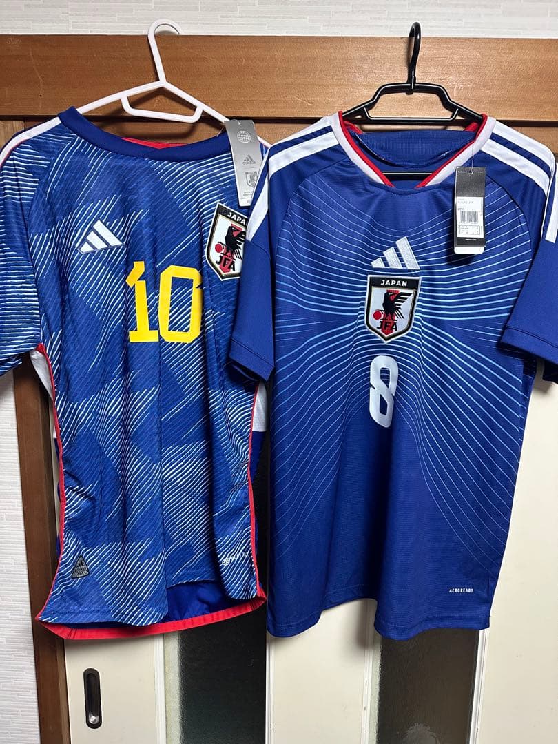 サッカー日本代表ユニフォーム南野拓実選手　セット