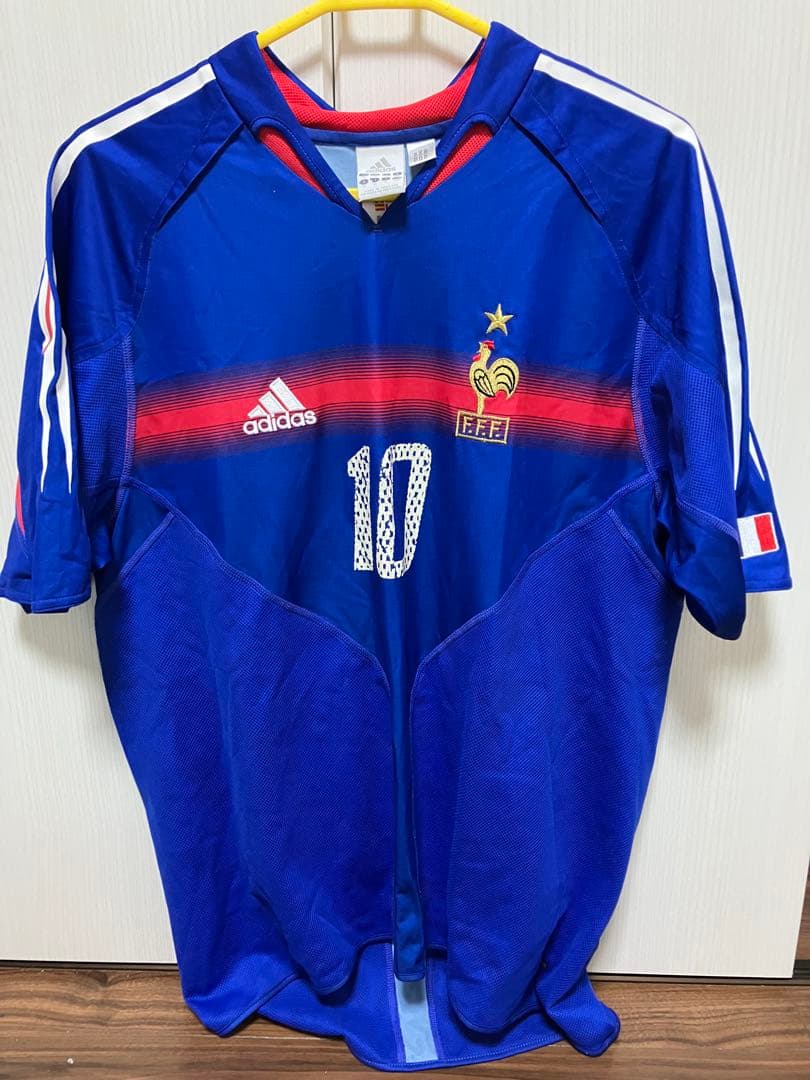 ジダン　フランス代表　ユニフォーム