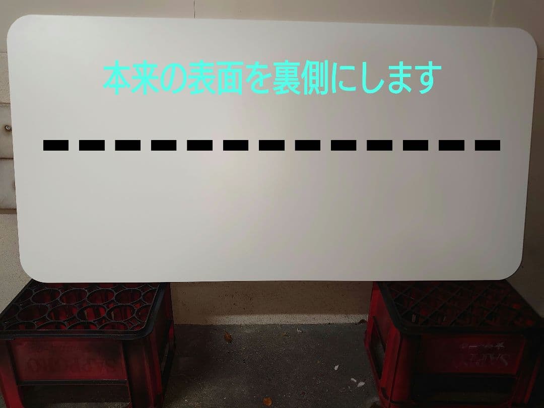 ④【完全オーダー仕様】テーブル流用のパチスロ実機を置く台★3台用シンプルスタンド