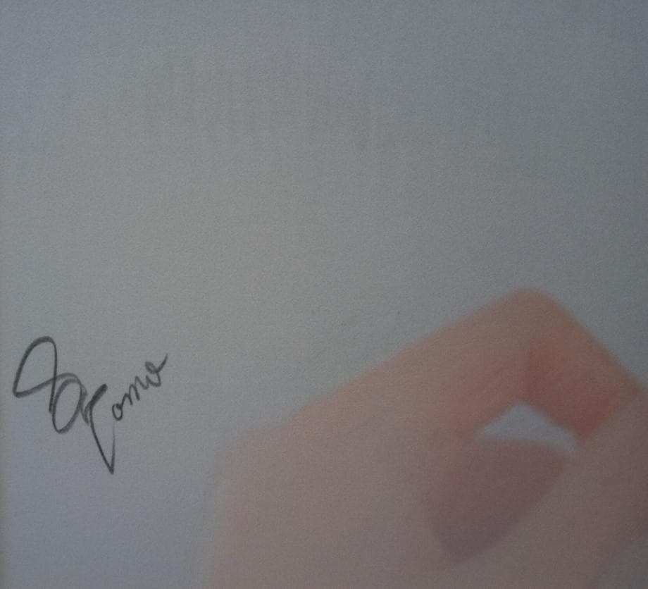 清楚なポニーテール美女＃2　色鉛筆画