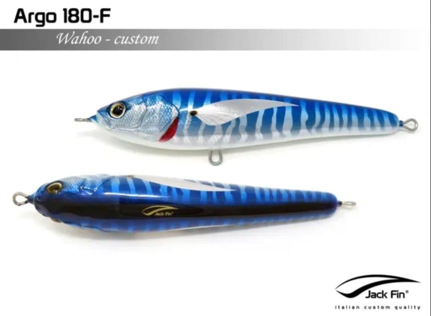 【極美品】ジャックフィン／アルゴ180F　青物プラグ　マグロ　ダイビングペンシル