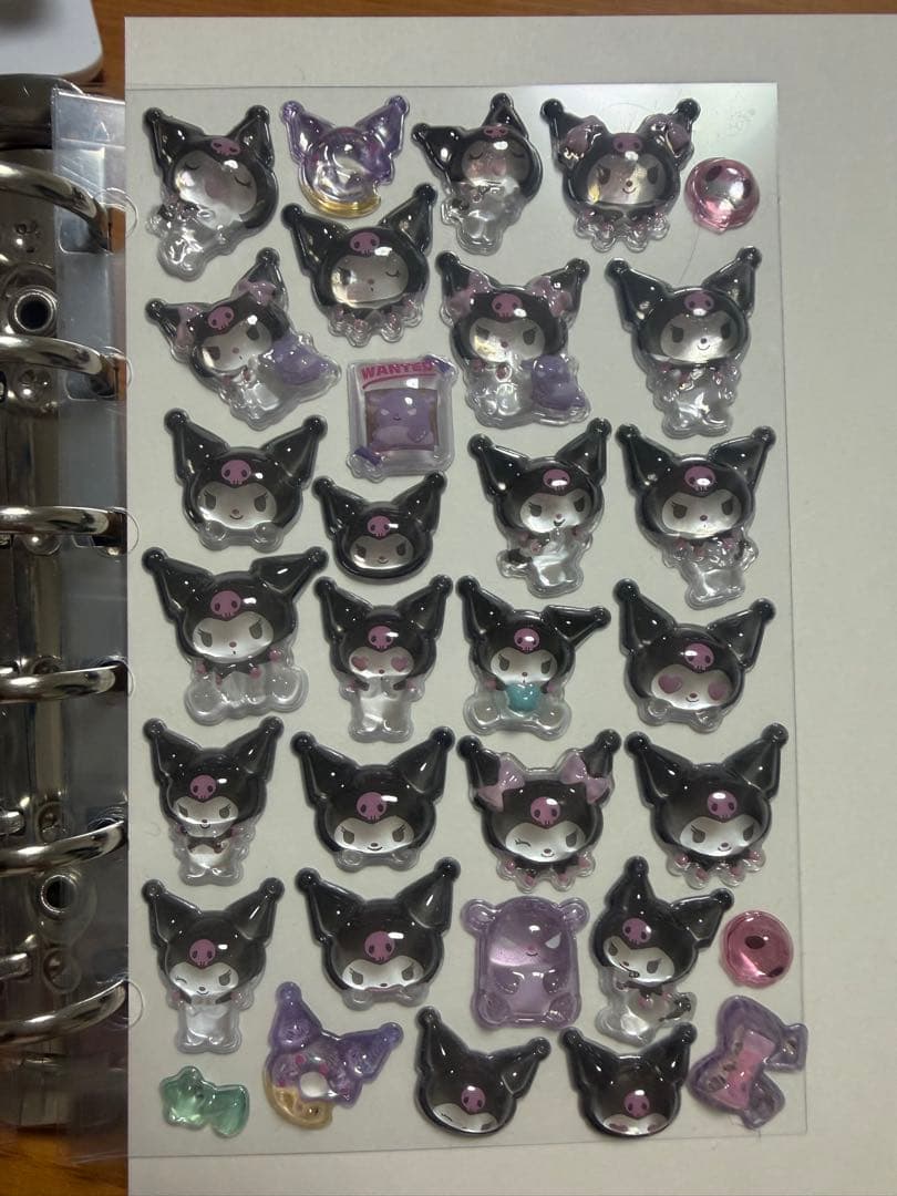 シール帳　完成品　正規品　ボンボンドロップシール