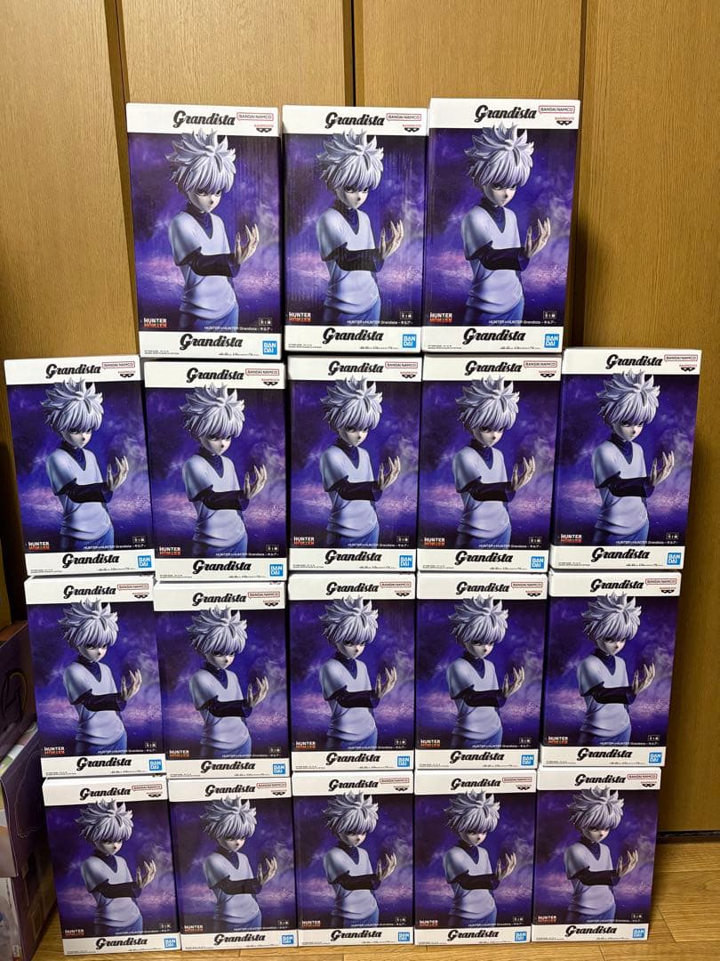 HUNTER×HUNTER Grandista フィギュア キルア 18体セット
