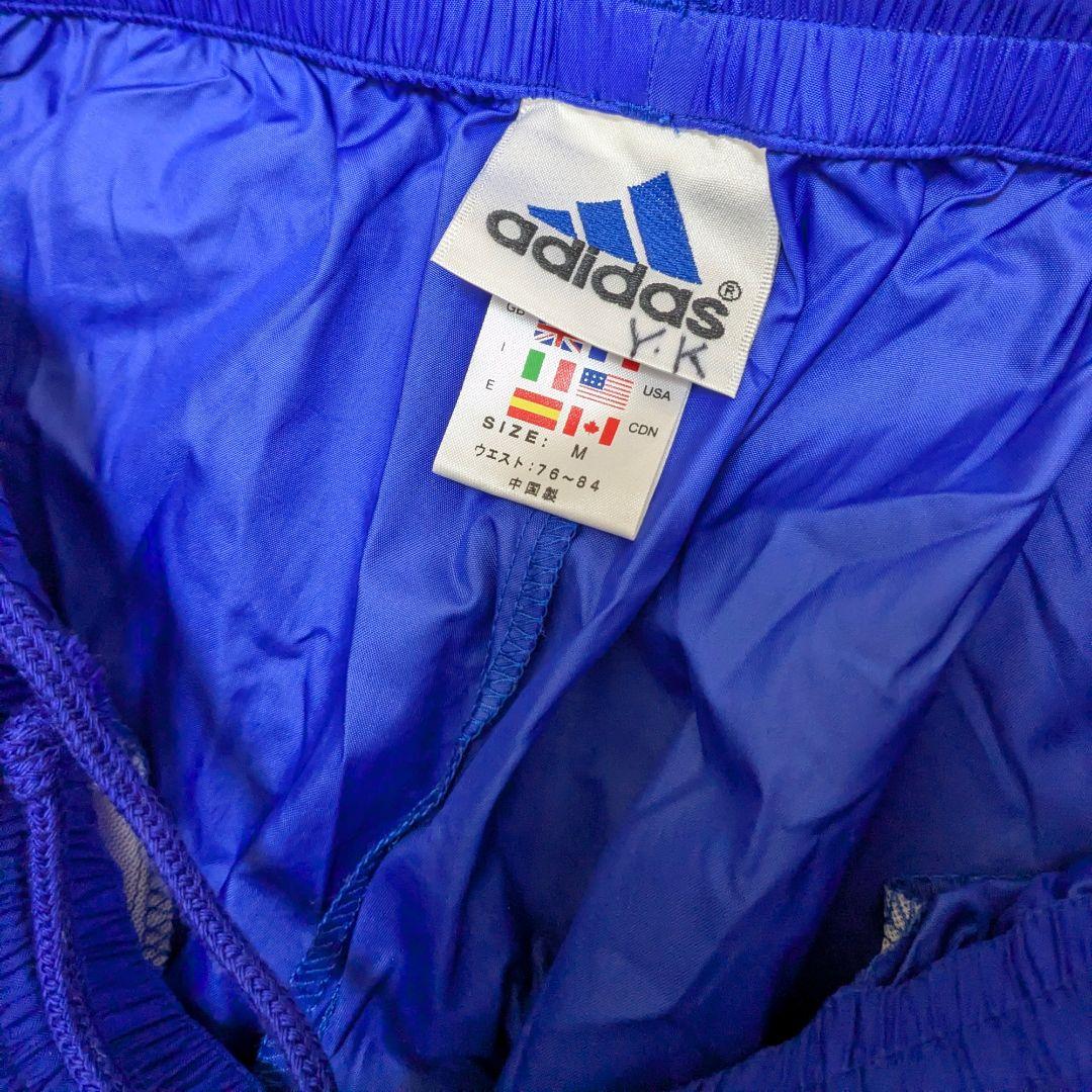 【美品】００s adidas ピステ セットアップ ブルー ドローコード ｙ２ｋ