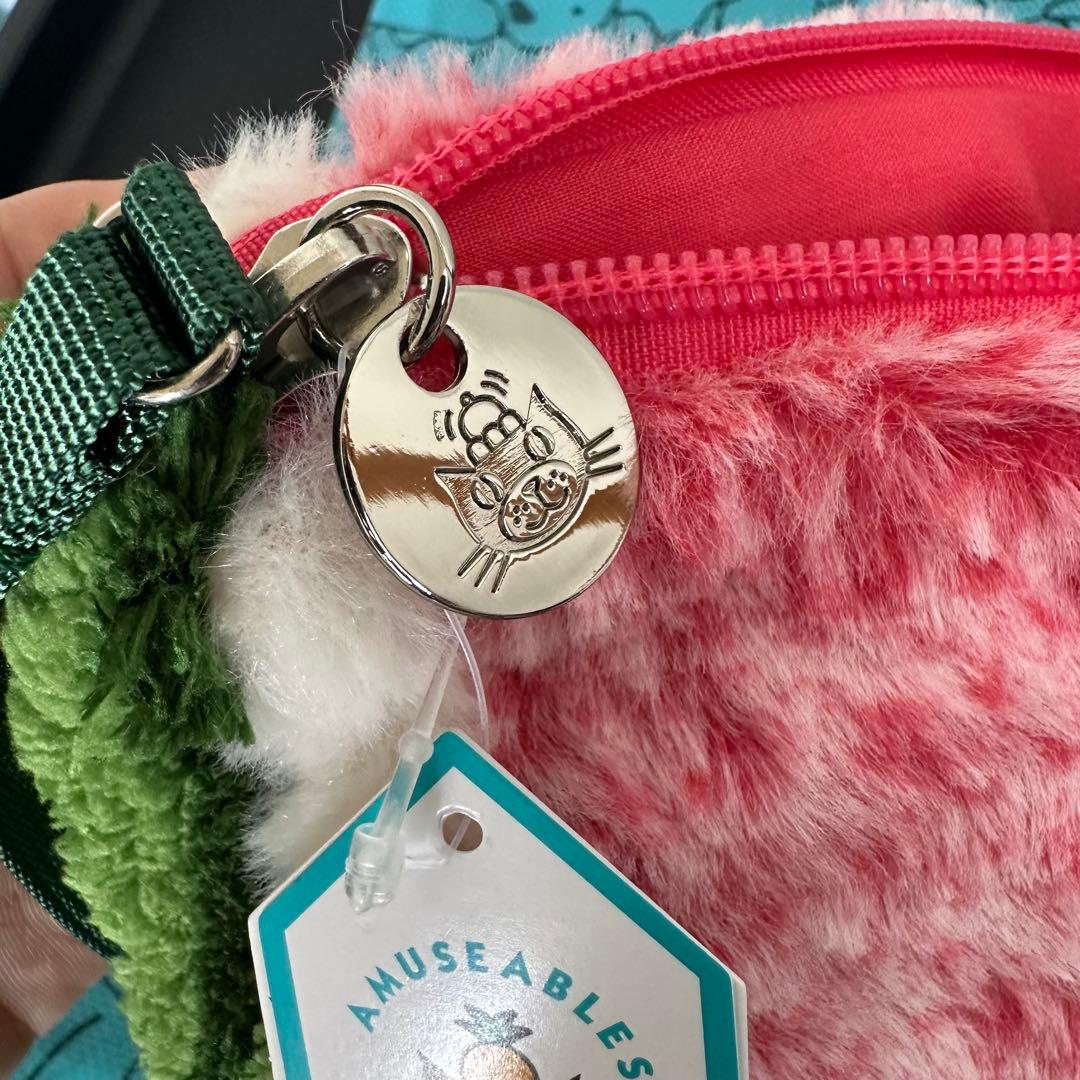 新品　ジェリーキャット　スイカ　すいか　ポシェット　バッグ　ぬいぐるみ