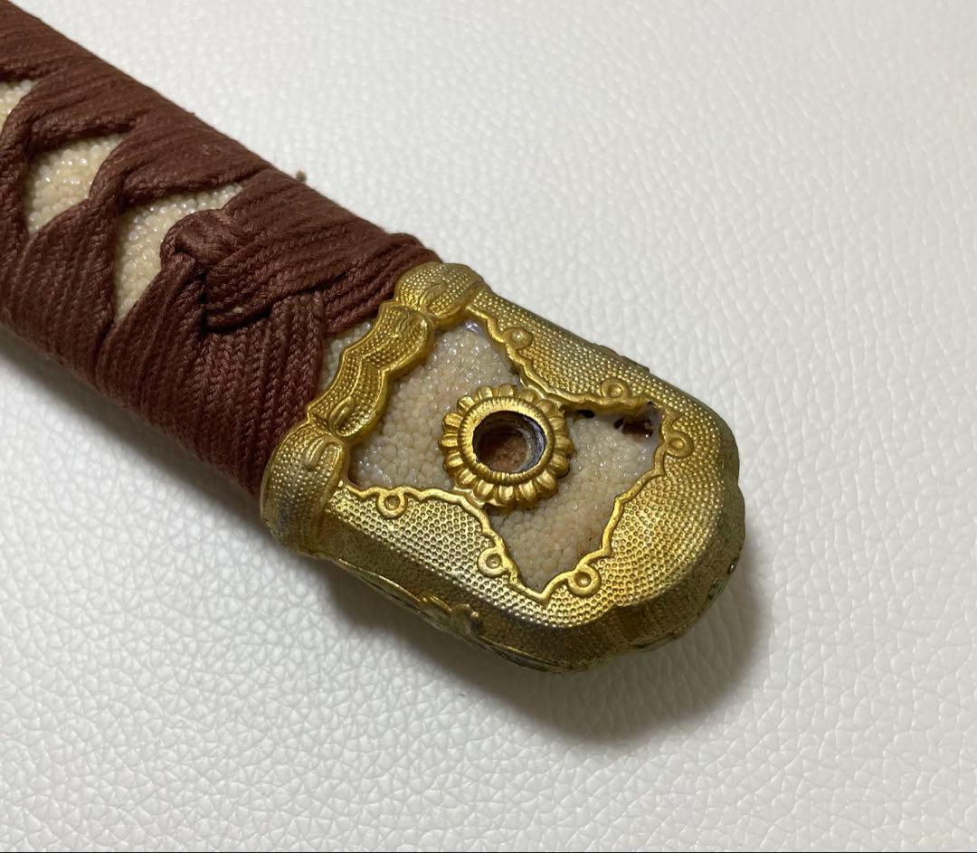 略式軍刀拵入　模造刀　旧日本陸軍　皮鞘