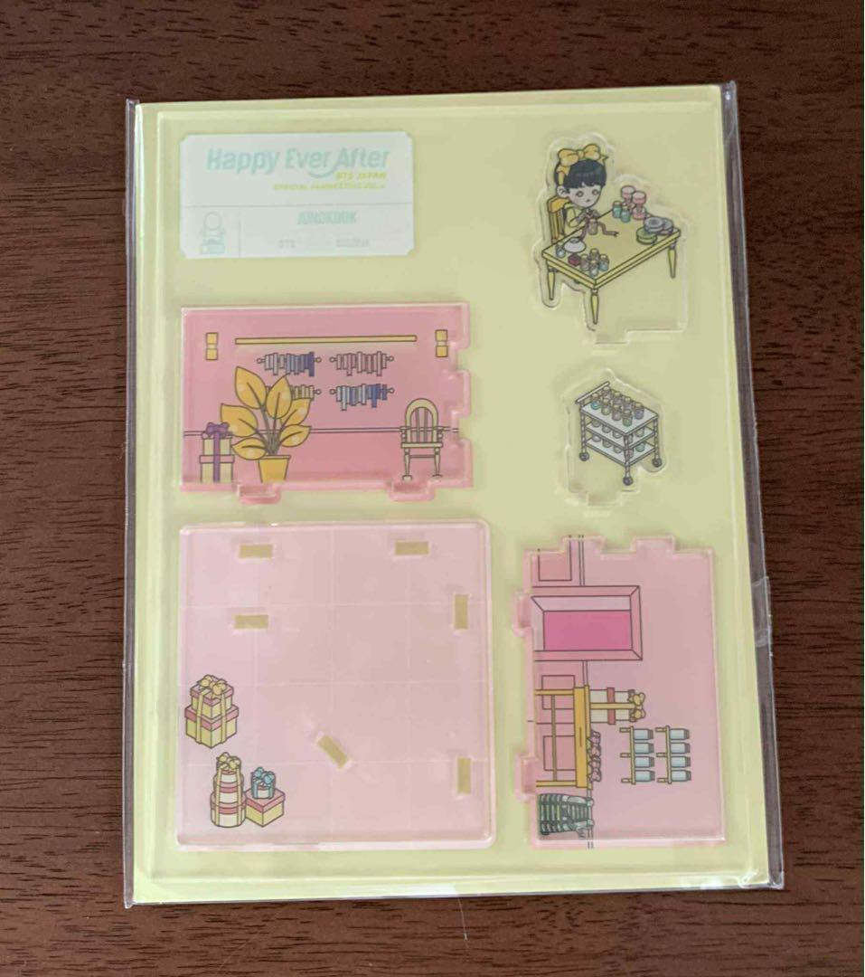 BTS ジョングク　公式　アクリルスタンド　5点