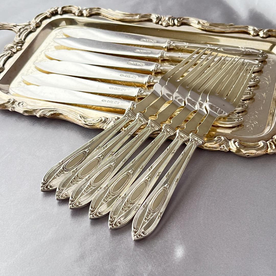 【Roberts & Belk】ビクトリアン カトラリーセット 12本