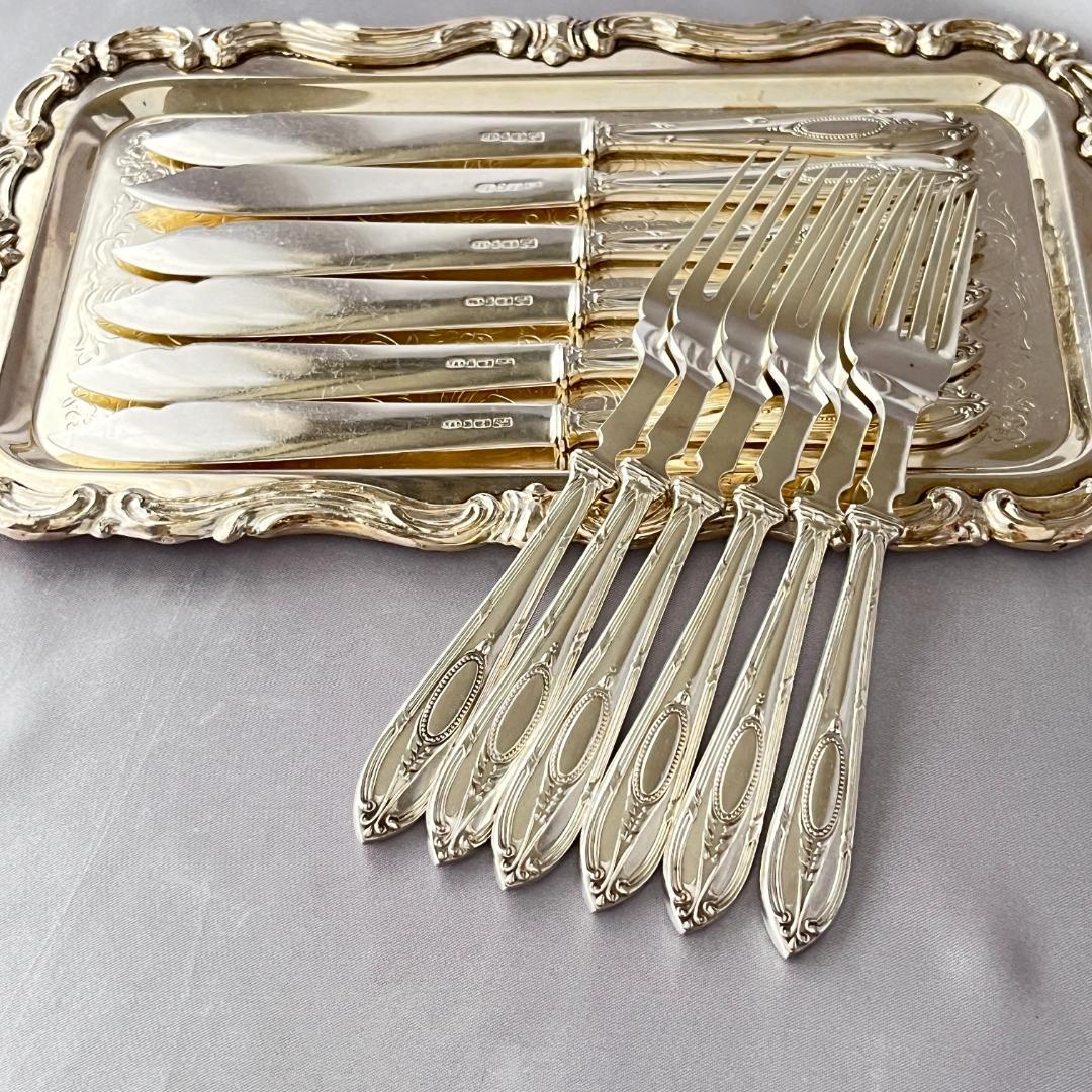 【Roberts & Belk】ビクトリアン カトラリーセット 12本