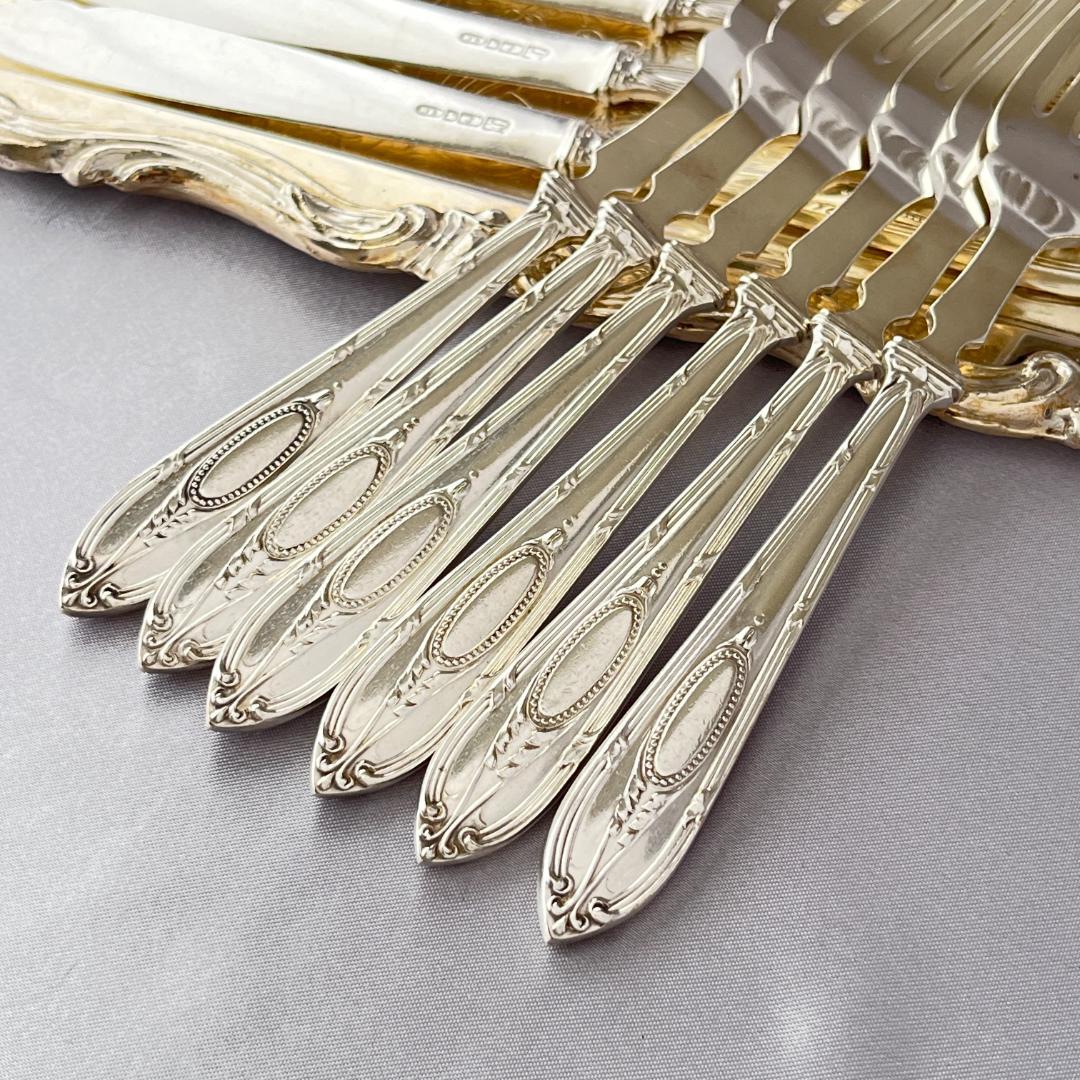 【Roberts & Belk】ビクトリアン カトラリーセット 12本