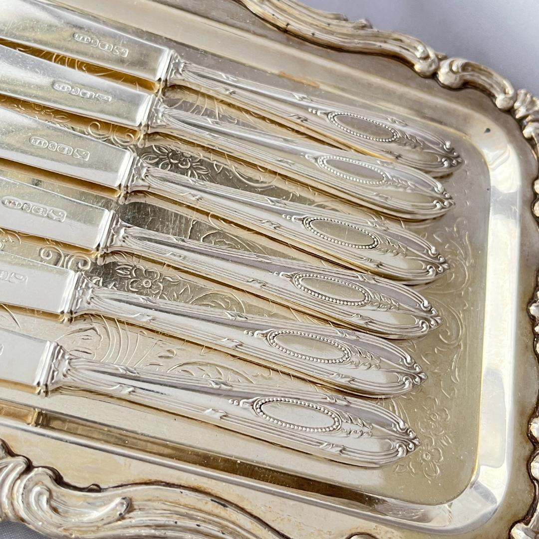 【Roberts & Belk】ビクトリアン カトラリーセット 12本